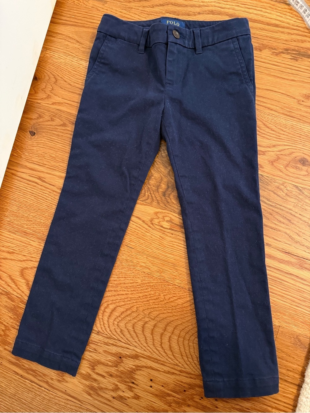 Polo Ralph Lauren Toddler Boy Navy Chino Pants size 4/4T - Picture 1 of 9